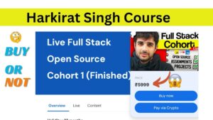 Harkirat Singh Course Free Download mega link