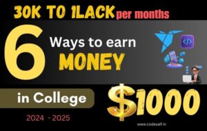 Earning 30k-1Lakh Rupees Online make money in 2024