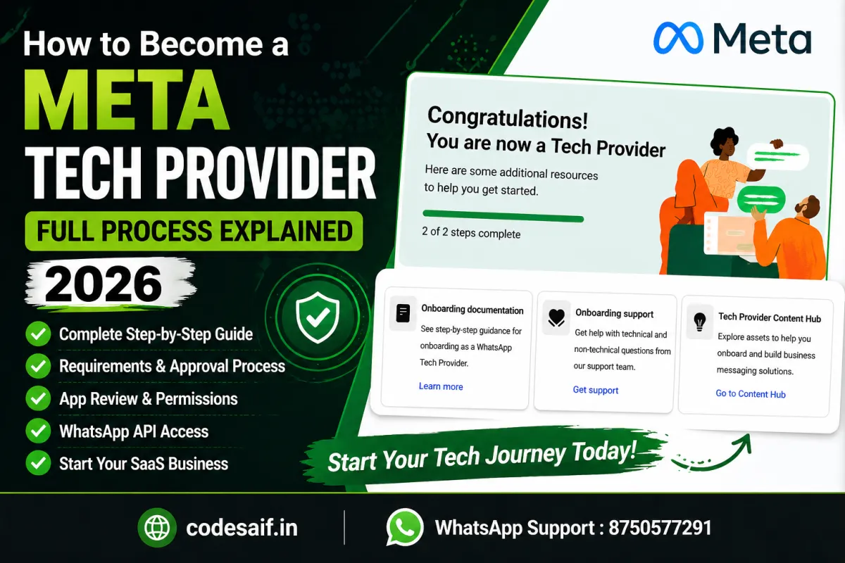 How to become a Meta tech provider